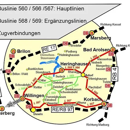 Diemelblick 39 Mit Hund - Direkt Am Mit Sauna, Terrasse Und Garten Fuer Bis Zu 5 Personen Casa vacanze