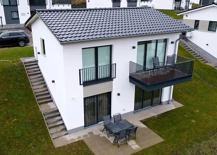 Diemelblick 39 Mit Hund - Direkt Am Mit Sauna, Terrasse Und Garten Fuer Bis Zu 5 Personen 度假居 Diemelsee